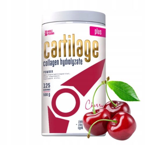 Noble Pharma Cartilage Plus WIŚNIA 500g - Prehransko dopolnilo za zdrave sklepe in kosti
