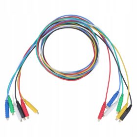   Magnetni testni kabli 6 kosov, fleksibilni silikon, 30V AC 5A