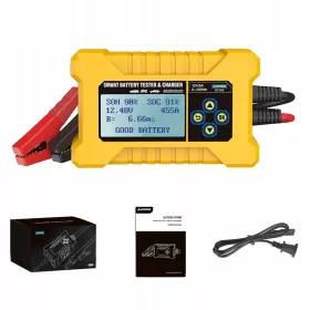 TESTER za AKUMULATORJE 12V z POLNILCEM