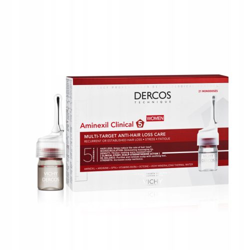 VICHY AMINEXIL CLINICAL 5 Ženska terapija proti izpadanju las