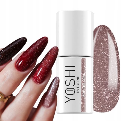 Yoshi Jesenski Hibridni Lak za Nohte Sip Sip Hooray 6 ml 141 Pop The Cork