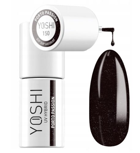 Yoshi Luksuzni Hibridni Lak za Nohte Porto Passion 6 ml
