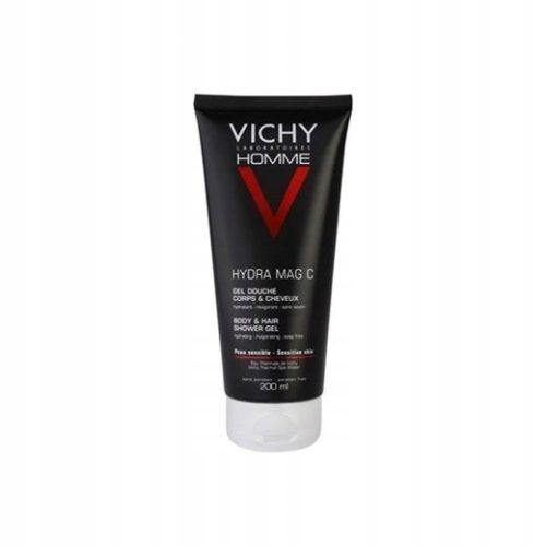 VICHY HOMME HYDRA MAG C Gel za prhanje, 200 ml - osvežilna in vlažilna nega