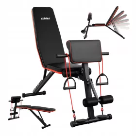 Vrhunska večfunkcijska vadbena klop Athler Gorilla 50