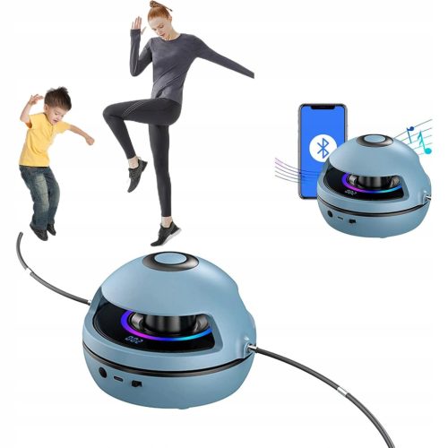 Skakalna vrv Bedee 140 cm v modrih odtenkih