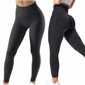   Modelirne športne pajkice z visokim pasom PUSH UP LEGICINE Leggins velikost L