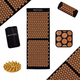 MASSAGE SET FOR ACUPRESSURE MAT XXXL ORANGE PILLOW