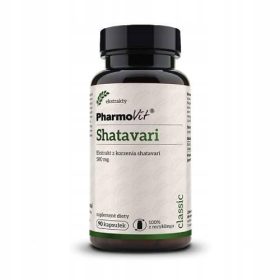 PHARMOVIT Shatavari ekstrakt 500 mg, 90 kapsul
