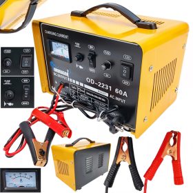   PROSTOWNIK ZA ZAGON AVTOMOBILA 12/24V ZA POLNJENJE MOČAN 60A