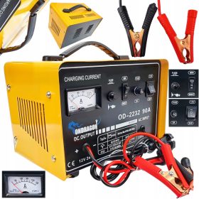 Začetni 12/24V avto polnilec z zagonom za močno 90A