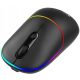 Brezžična miška Tracer RATERO Črna 1600DPI RGB osvetlitev ozadja