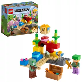 LEGO Minecraft Podvodno raziskovanje Koralnega grebena 21164