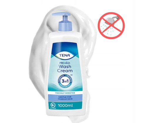 TENA ProSkin Wash Cream - Krema za umivanje brez izpiranja za občutljivo kožo