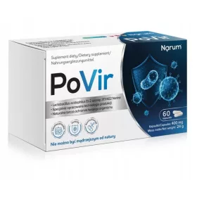   PoVir 400 mg | 60 kapsul za Krepitev Imunskega Sistema in Podpora Pri Antibiotski Terapiji
