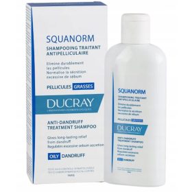 Šampon Ducray Squanorm proti mastnemu prhljaju, 200 ml