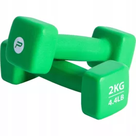 Set uteži iz litega neoprenskega železa P2I 2x2 kg
