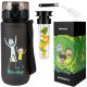 Steklenica za vodo Rick i Morty 600 ml s sitkom za sadje