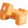 Dumbbells Litoželezne uteži 2x4 kg Neoprenske uteži Komplet fitnes uteži 8 kg