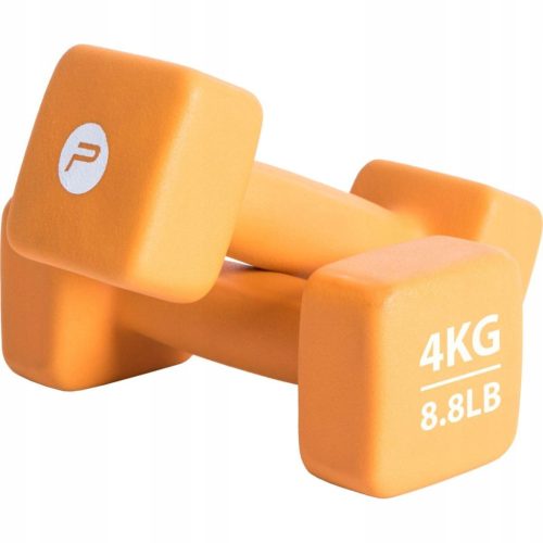 Dumbbells Litoželezne uteži 2x4 kg Neoprenske uteži Komplet fitnes uteži 8 kg