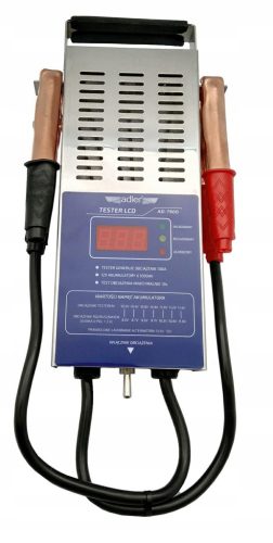 ADLER Tester akumulatorskih baterij z LCD zaslonom AD-7900