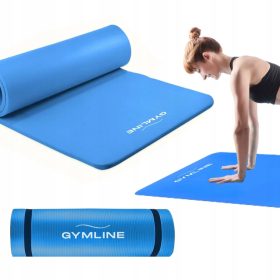 FITMAT 180x60 cm NBR 1,5 cm ZA JOGO FITNES GIMNASTIKO