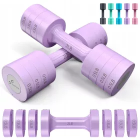 Sportneer Dvojni set poškodovanih uteži 6 v 1 0,9-2,3 kg