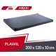 Gimnastična vzmetnica visoka kakovost 200 x 120 x 10 cm PVC R60 SIVA
