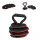 Nastavljiv mehki utež kettlebell 9 kg HMS KRM20