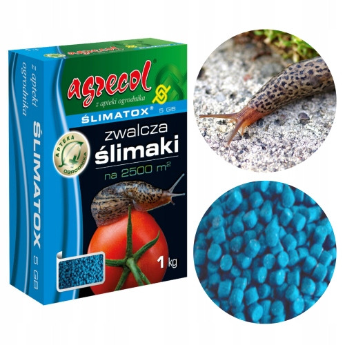 Agrecol Modri Granulat za Polže Slimatox 5 GB, 1KG
