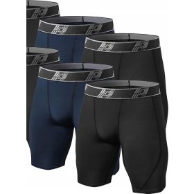 HOPLYNN Moške kompresijske kratke hlače 4 pari XXL