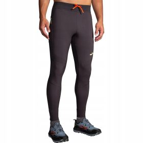   Moške pajkice za tek Brooks High Point Tight črne športne 211513050 M