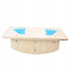   Lesena otroška igrača - Deska za uravnoteženje za razvoj motoričnih sposobnosti in kreativne igre