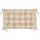 Garderobna blazina za paletno klop 120x80 cm vodoodporna bež