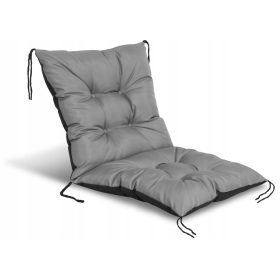 Vodotesna vrtna blazina za stol 50x50x50 cm siva