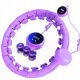  Hula obroč z zaponkami Hikey 45 cm vijoličen