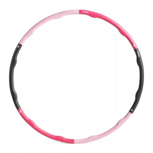  Masažni hula hoop TREXO TXO-B4Z035-PK roza 100cm LAHK IN UDOBEN