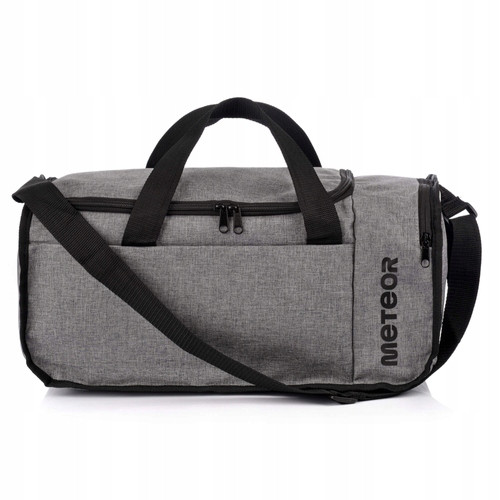 Torba za fitnes METEOR Nanuq 20L sivo/črna