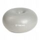 TREXO Gimnastična žoga Donut s sivo barvo 50x28 cm