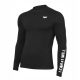 Moški rashguard BELTOR z dolgimi rokavi WORKOUT BLACK |L