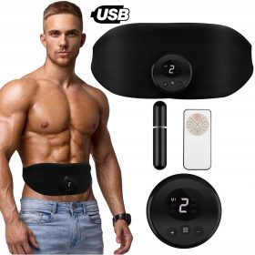   Fitnes pas za hujšanje z masažo, USB polnjenje, velikost 71 cm