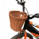 Kolesarska košara za otroke iz vodoodpornega plastike s rattan vzorcem
