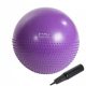 Rehabilitacijska Pilates Žoga 55 cm HMS YB03 Fioletno-Roza za Fitnes Vadbe