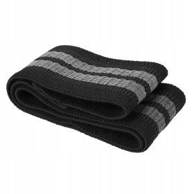 Uporni trakovi za vadbo zadnjice in stegen, črni