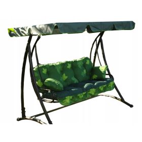   Vrtalna blazina z dachom 175 cm - Luksuzna dodatna oprema za vašo vrtno gugalnico!