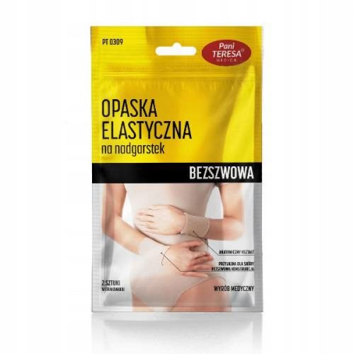 ELASTIČNA NADZAPASNA TRAKA MRS TERESA, BREZŠIVNA PT0306 L, BARVNA