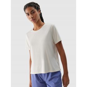   4F Slovenija Ženska Trening Majica iz Recikliranega Materiala - Bež

Ta 4F trening majica za ženske je oblikovana za zagotavljanje udobja in podpore med vsako vrsto treninga. Izdelana iz hitro sušečih