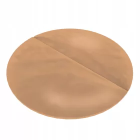 Okrogla igralna podloga za otroke 120 cm - bež