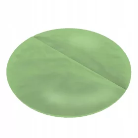 Mehka okrogla igralna podloga 120 cm - svetlo zelena