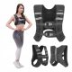 Kamizelka z utežmi za trening črna 5kg KTO05 HMS