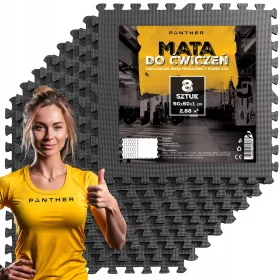 PROTEKTIVNA GUMIJASTA PODLOGA ZA FITNES OPREMO 8 KOSOV 60x60
